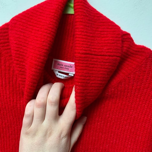 Kate Spade Red Sweater - Picture 2 of 6